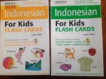 Indonesian For Kids Flash Cards